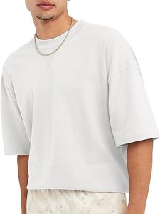 2024 Streetwear <b>Mens</b> Boxy Fit Long Sleeve <b>T</b> <b>Shirt</b> <b>Mens</b> <b>Crop</b> <b>T</b>-<b>shirt</b> <b>Mens</b> <b>T</b>-<b>shirt</b> 100% Cotton - Product Image 3