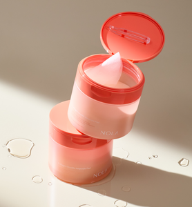 NOLA, ampolla coreana para el cuidado de la piel, almohadillas veganas de algodón, 100 Uds., elasticidad, hidratante, cuidado de arrugas, beta-glucano, ceramida, ácido hialurónico - Product Image 1