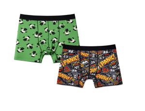 Mens Breathable Knitted Cotton <b>Boxer</b> Shorts <b>Custom</b> Logo Made in Turkey Bulk Production Manufacturer - Product Image 3