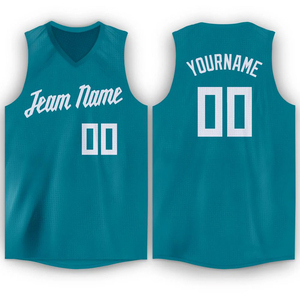 Nuevo diseño, camiseta de baloncesto Reversible con cuello en V ligero, tela de poliéster 100%, camiseta de baloncesto de secado rápido personalizada para hombres - Product Image 1