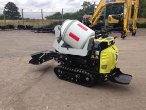 Motoraangedreven Cementmixer Met Pomp En Motorkerncomponenten