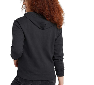 Women's Embroidered Windproof Breathable Fleece Sherpa Jacket Casual Long Sleeve Zipper Fuzzy Coat with Pockets - Product Image 3