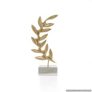 Accrocheur Unique Antler Designer plaqué or avec base en acrylique Sculpture de qualité supérieure pour les cadeaux lors d'occasions et d'événements - Product Image 5