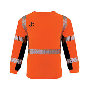 Camisa DE TRABAJO DE SEGURIDAD DE manga completa para trabajo pesado Antiestático Alta visibilidad Poliéster unisex Certificado CE a prueba de viento - Product Image 1