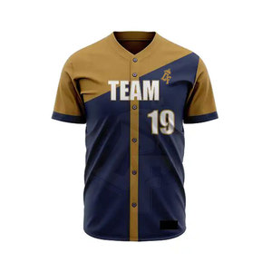 Vêtements de sport à quantité minimale de commande bas, uniforme de baseball confortable, taille personnalisée, uniforme de baseball pour jeunes - Product Image 4
