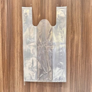 Túi mua sắm nhựa (PE, HDPE) kích thước tùy chỉnh mạnh mẽ và nhẹ mang tải nặng mà không bị rách dễ dàng - Product Image 1