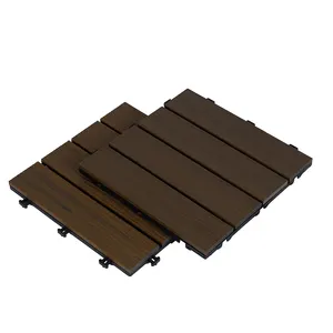 Wpc Diy Tile Interlocking Wpc Decking Tile For Outdoor