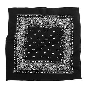 Pañuelo Cuadrado de Algodón con Estampado Digital Personalizado, Diseño de Paisley de Doble Cara con Logotipo - Product Image 5