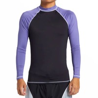 Service ODM personnalisé – Rashguard pour hommes adultes, antibactérien, séchage rapide, protection UV, respirant, écologique, manches longues