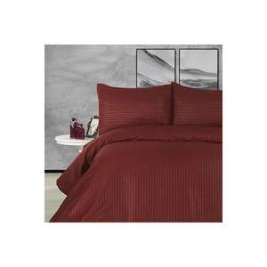 Striped Double Micro <b>Satin</b> <b>Duvet</b> <b>Cover</b> Set Premium Quality with Unique Striped Pattern - Product Image 1