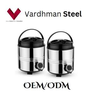 Fournisseur direct d'usine de gourde de camping incassable de 4,5 L, grand seau à glace chaud/froid, thermos à café au lait à bouton-poussoir, eau isolée - Product Image 5