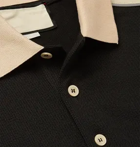 Camisetas Polo lisas para imprimir logotipo personalizado Camiseta de algodón pesado de talla grande camisetas de hombre Camiseta con serigrafía personalizada para hombre - Product Image 5