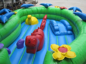 Château gonflable en PVC pour les sauts et les jeux des enfants - Amusement en plein air - Product Image 4