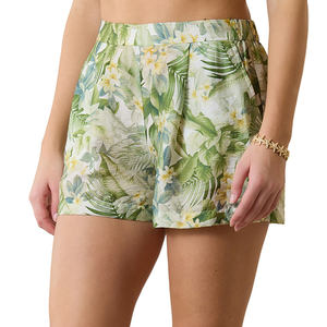 Shorts de bain légers pour femmes avec taille élastique, tissu respirant, écologiques et à séchage rapide pour un ajustement personnalisé - Product Image 2