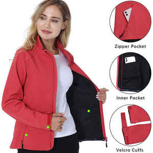 Nuevo estilo, precio al por mayor, cremallera completa, Color sólido, algodón, alta calidad, nuevo estilo, chaqueta Softshell para montar a caballo a la venta - Product Image 4