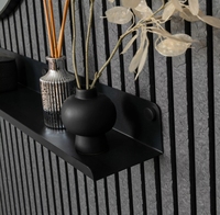 Crochet rotatif de panneau de grille de TwistHook pour accessoires de panneau mural en latte de bois acoustique