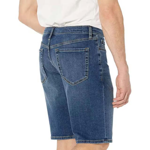 Shorts en jean pour hommes, impression de logo personnalisée, respirant, écologique, coupe-vent, style streetwear estival, polyester/coton - Product Image 3