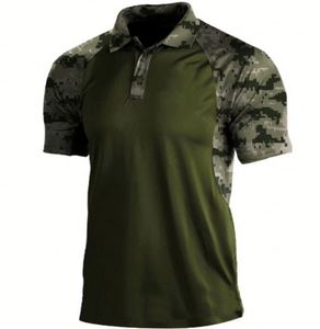 Camiseta Polo Personalizada para Hombre, Estilo Camuflaje Urbano 2026, Manga Corta, Cuello con Botones - Product Image 3