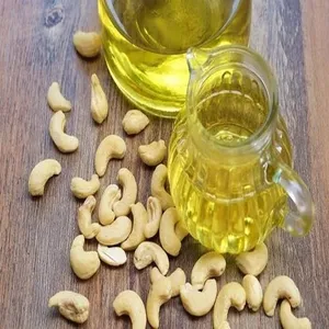 Huile de noix de cajou pressée à froid pure et naturelle pour la peau, les cheveux, le massage et l'aromathérapie, fournisseur en gros OEM en vrac d'Inde - Product Image 2