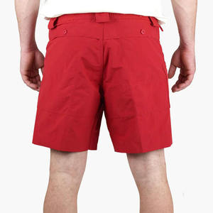 Shorts cargo athlétiques pour hommes en gros, tissu en toile 100% polyester, fermeture à cordon, séchage rapide, respirant - Product Image 3