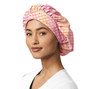 Chapeau de travail pour médecin et infirmière, en coton, bouffant, réglable, couvre-tête, broderie personnalisée, chapeau bouffant pour infirmières, chapeaux de travail pour femmes - Product Image 2