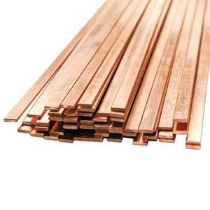 Barras Colectoras Cuadradas de Cobre de Alta Calidad C10100 C11000 C12200 C12000, Aleación 99.95% Cu, Proveedor de Equipos Eléctricos para Soldadura, Mejor Precio - Product Image 1