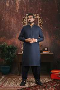 Robe Salwar Kameez pour hommes de haute qualité nouveauté vêtement en coton de créateur pour la mode indienne et pakistanaise - Product Image 4