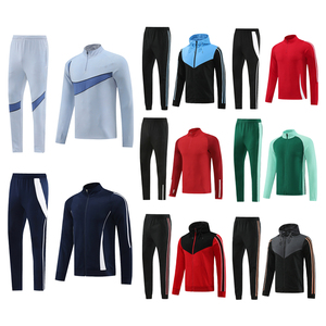 Venta caliente sudadera Track jogging suits Mujeres blanco liso chándales conjuntos para las mujeres al por mayor - Product Image 1