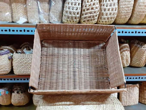 Durable and Lightweight Water Hyacinth Basket Ideal for Organizing and Displaying <b>Household</b> <b>Items</b> - Product Image 5