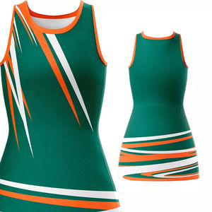Uniforme de Netball Unisex para Adultos, Hecho a Medida, Transpirable, de Secado Rápido, 100% Poliéster, Venta Directa de Fábrica - Product Image 4