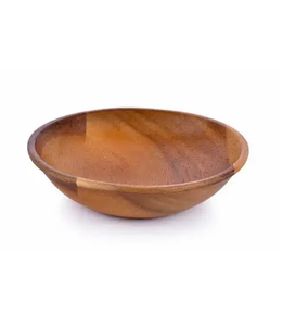 Fabricant de bols de service en bois d'acacia, mangue Nouveau design Bol de service à salade naturel personnalisé Décoration de mariage Maison et cuisine - Product Image 3