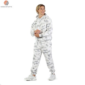 Ensemble de survêtement pour homme MESS SPORTS OEM, design sportif, capuche élégante, hiver, coupe-vent, respirant, 100% coton et design personnalisé - Product Image 3