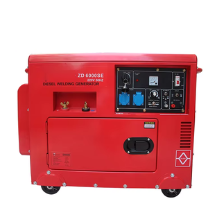 Generador Diésel Portátil de Venta Directa de Fábrica 220V/380V 5KVA 6KW 7KVA 8KVA Silencioso de Alta Potencia para Uso Industrial 60Hz 50Hz - Product Image 5