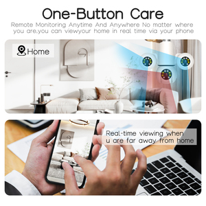 Cámara de Seguridad Exterior 355 °   Cámara de Vigilancia Inalámbrica para Exteriores con Seguimiento de Movimiento, Alarma y Almacenamiento Flexible, con IA - Product Image 4