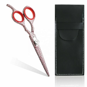 Ciseaux de coupe de cheveux Multi couleurs pour barbier ciseaux de coiffure pour Salon de coiffure ensemble de ciseaux de coiffure - Product Image 6