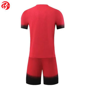 Saison d'été Sublimation complète Vêtements de football Uniforme Adultes Découpe automatisée Chemises et hauts Vêtements de football Maillot de football - Product Image 3