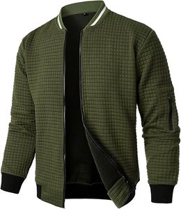 Veste bomber à col montant pour homme, prix imbattable, confortable, service OEM, marque privée, style streetwear, utilisation en extérieur en hiver - Product Image 3