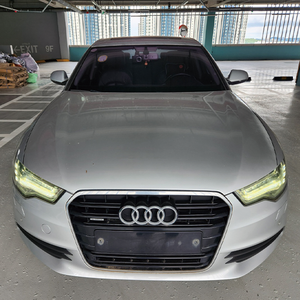 Audi A6 3.0 TDI Turbo Diesel 2013, sièges en cuir, jantes R18, intérieur foncé, conduite à gauche, feux LED, automatique, sans accident, sans peinture - Product Image 1