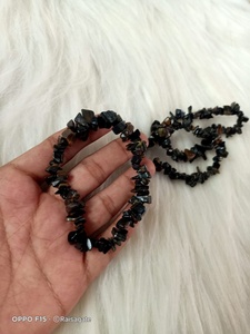 Natural Tiger Eye Chips <b>Bracelet</b> Crystal Stone Beaded Stretch <b>Bracelet</b> <b>Healing</b> Gemstone Jewelry for Men Women - Product Image 4