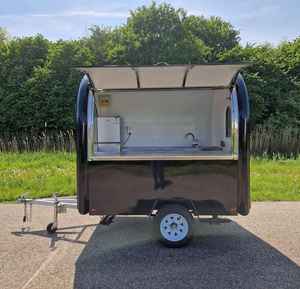 Remorque alimentaire RD25, remorque de vente ambulante, remorque de restauration avec intérieur en acier inoxydable - Product Image 5