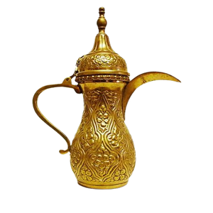 Hervidor de café hecho a mano, redondo, de cobre, para calentar el té y café - Product Image 6