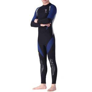 Nouveauté : Combinaison de natation en néoprène pour homme, col montant, qualité supérieure |   Maillot de bain imperméable avec fermetures éclair latérales et logo personnalisé imprimé - Product Image 2
