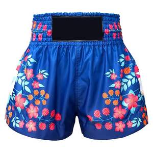 Shorts de Muay Thai en Polyester Personnalisables pour l'Entraînement aux Arts Martiaux – Vente Chaude à Bas Prix - Product Image 1