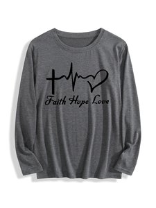 Tùy chỉnh unisex dành cho người lớn dài tay áo TEE vòng cổ, thiết kế phía trước in, chúng tôi địa phương Pod - Product Image 4