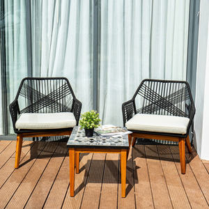 Silla tejida de cuerda resistente a la intemperie de Ottawa, duradera, moderna, respetuosa con el medio ambiente, muebles para el hogar con estilo, comodidad estética, atractivo para la vida - Product Image 5