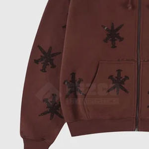 Diseño único Venta al por mayor Invierno Hombres Rhinestone Chándal Hombres Use Tallas grandes Hombres Rhinestone Chándales - Product Image 4