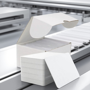 Iso14443A <span class=keywords><strong>13.56Mhz</strong></span> <span class=keywords><strong>RFID</strong></span> Hf 스마트 PVC 카드 Fufan F08 <span class=keywords><strong>RFID</strong></span> 화이트 카드 - Product Image 5