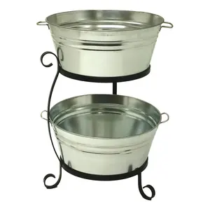 Enfriador de vino hammarizado de alta calidad, con soporte, Enfriador de champán grande, cubo de hielo de cerveza y bañeras de vino para Bar y clubes nocturnos - Product Image 5