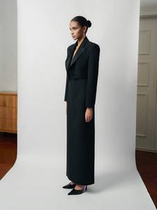 Chaqueta de mujer de alta moda de un solo botón Wenny chaqueta recortada rayón Spandex tela tejida primavera 2025 ropa de mujer - Product Image 3