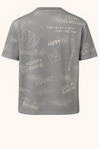 Camiseta Corta de Corte Cuadrado, Holgada, con Lavado Ácido, Diseño Sólido Unisex, Venta Directa al por Mayor - Product Image 3